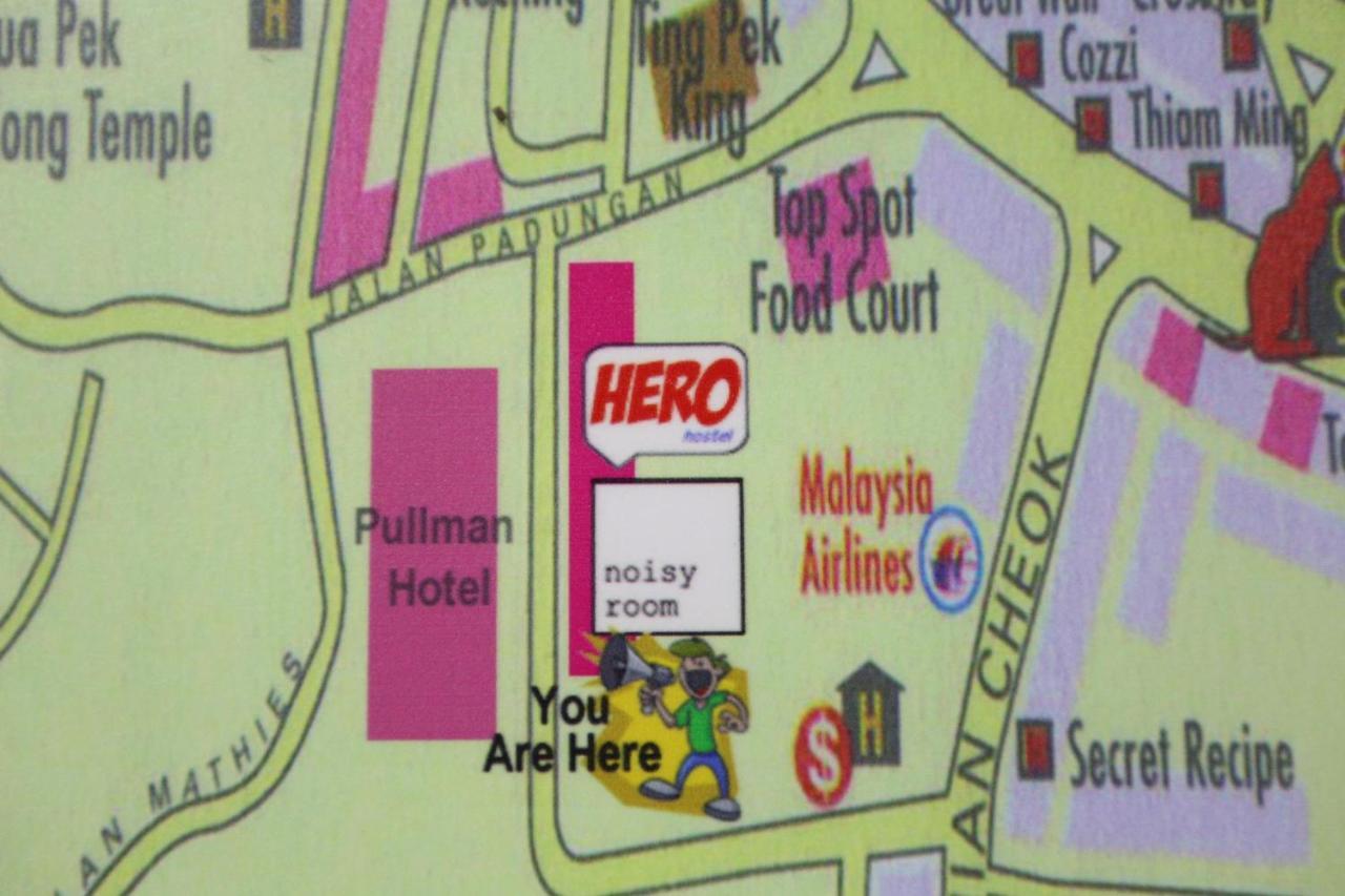 Hero Hostel Kuching Exterior foto
